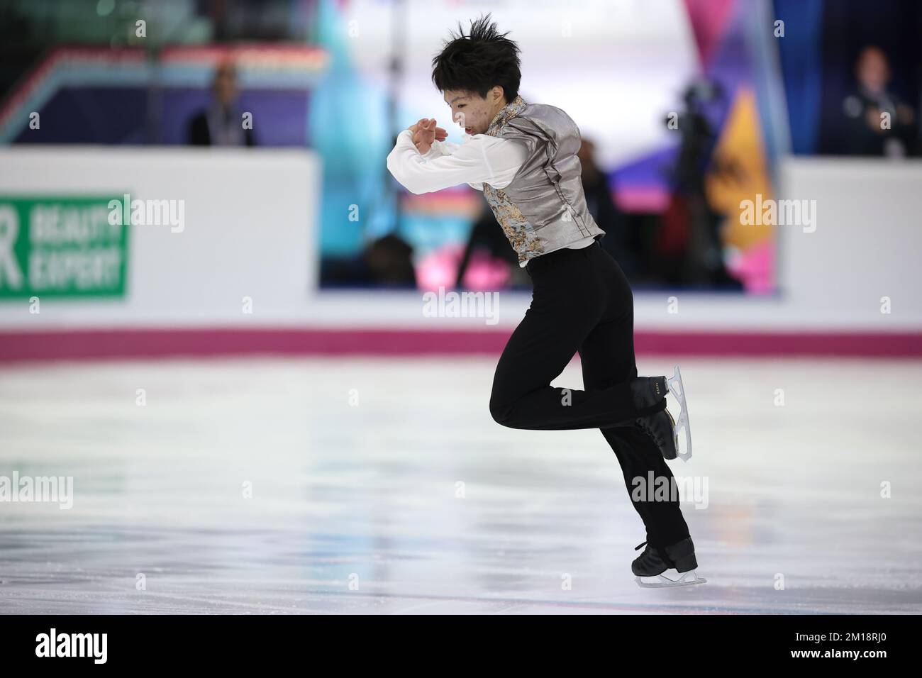 Turin, Italie, le 10th décembre 2022. Kao Miura du Japon se produit dans le programme de patinage libre pour hommes à Palavela, Turin. Date de la photo : 10th décembre 2022. Crédit photo à lire: Jonathan Moscrop/Sportimage crédit: Sportimage/Alay Live News Banque D'Images