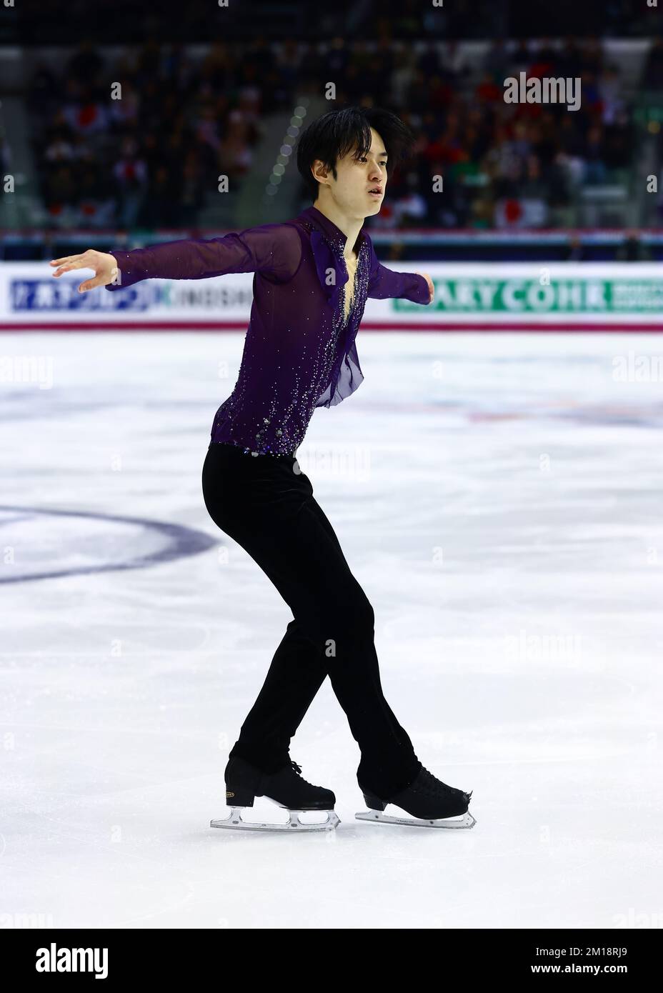 Turin, Italie, le 10th décembre 2022. SOTA Yamamoto du Japon se produit dans le programme de patinage libre pour hommes à Palavela, Turin. Date de la photo : 10th décembre 2022. Crédit photo à lire: Jonathan Moscrop/Sportimage crédit: Sportimage/Alay Live News Banque D'Images