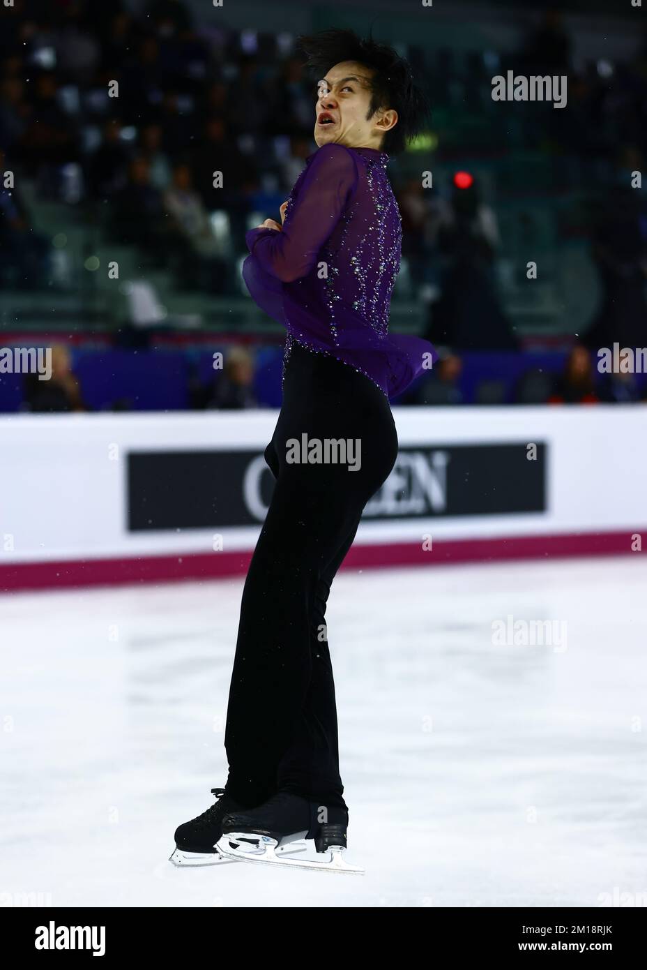 Turin, Italie, le 10th décembre 2022. SOTA Yamamoto du Japon se produit dans le programme de patinage libre pour hommes à Palavela, Turin. Date de la photo : 10th décembre 2022. Crédit photo à lire: Jonathan Moscrop/Sportimage crédit: Sportimage/Alay Live News Banque D'Images