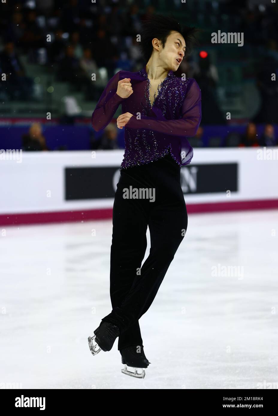 Turin, Italie, le 10th décembre 2022. SOTA Yamamoto du Japon se produit dans le programme de patinage libre pour hommes à Palavela, Turin. Date de la photo : 10th décembre 2022. Crédit photo à lire: Jonathan Moscrop/Sportimage crédit: Sportimage/Alay Live News Banque D'Images