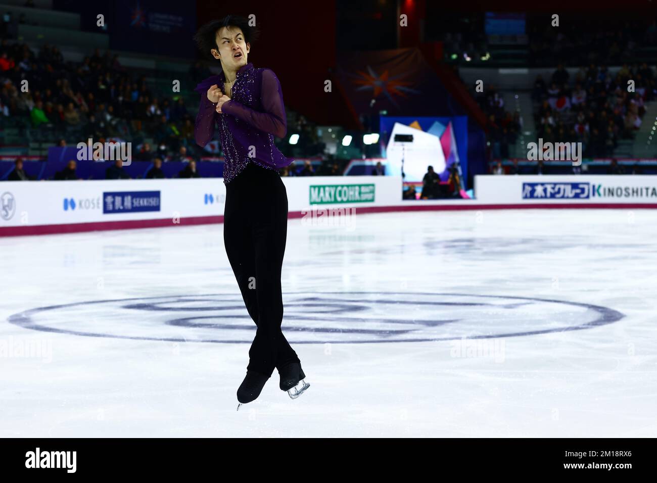 Turin, Italie, le 10th décembre 2022. SOTA Yamamoto du Japon se produit dans le programme de patinage libre pour hommes à Palavela, Turin. Date de la photo : 10th décembre 2022. Crédit photo à lire: Jonathan Moscrop/Sportimage crédit: Sportimage/Alay Live News Banque D'Images
