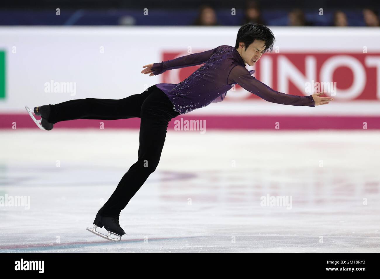 Turin, Italie, le 10th décembre 2022. SOTA Yamamoto du Japon se produit dans le programme de patinage libre pour hommes à Palavela, Turin. Date de la photo : 10th décembre 2022. Crédit photo à lire: Jonathan Moscrop/Sportimage crédit: Sportimage/Alay Live News Banque D'Images