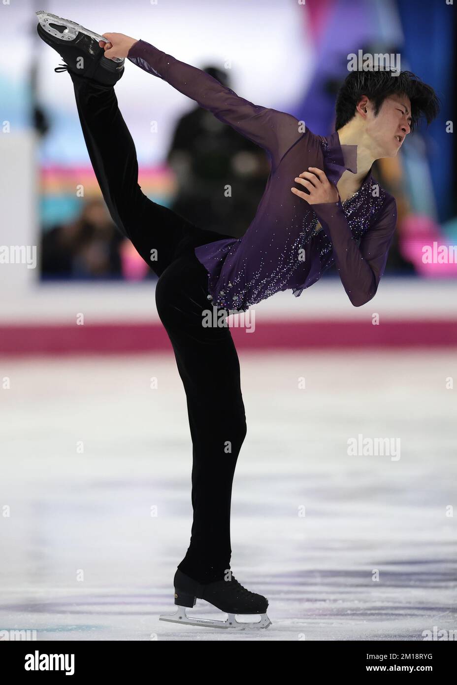 Turin, Italie, le 10th décembre 2022. SOTA Yamamoto du Japon se produit dans le programme de patinage libre pour hommes à Palavela, Turin. Date de la photo : 10th décembre 2022. Crédit photo à lire: Jonathan Moscrop/Sportimage crédit: Sportimage/Alay Live News Banque D'Images