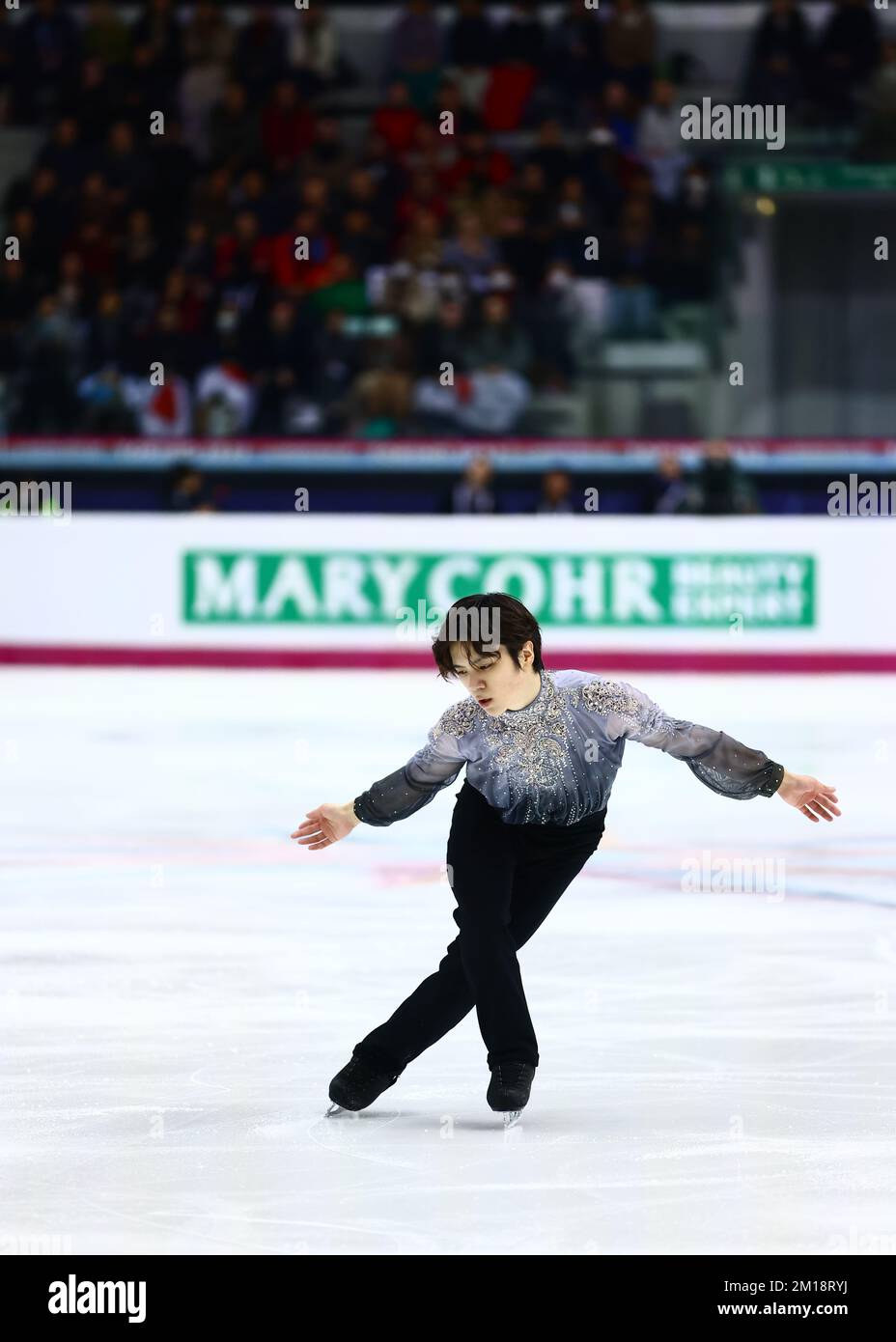 Turin, Italie, le 10th décembre 2022. Shoma Uno, du Japon, se produit dans le cadre du programme de patinage libre pour hommes à Palavela, Turin. Date de la photo : 10th décembre 2022. Crédit photo à lire: Jonathan Moscrop/Sportimage crédit: Sportimage/Alay Live News Banque D'Images
