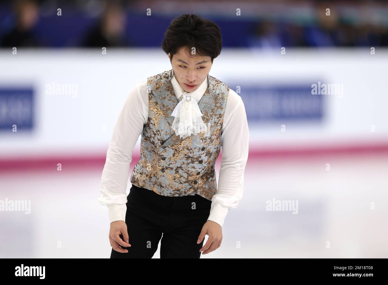 Turin, Italie, le 10th décembre 2022. Kao Miura du Japon se produit dans le programme de patinage libre pour hommes à Palavela, Turin. Date de la photo : 10th décembre 2022. Crédit photo à lire: Jonathan Moscrop/Sportimage crédit: Sportimage/Alay Live News Banque D'Images