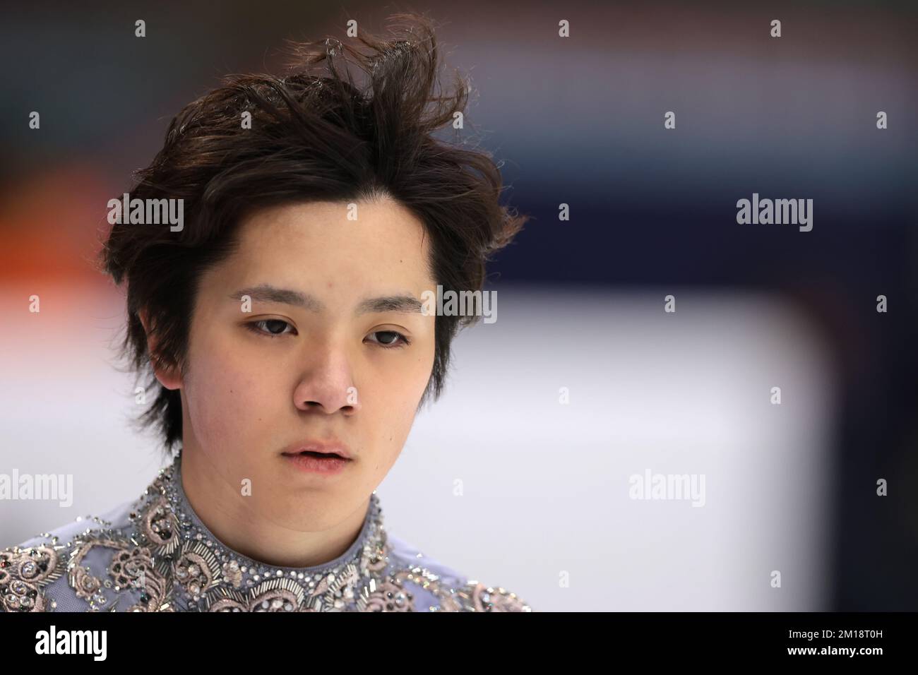 Turin, Italie, le 10th décembre 2022. Shoma Uno, du Japon, se produit dans le cadre du programme de patinage libre pour hommes à Palavela, Turin. Date de la photo : 10th décembre 2022. Crédit photo à lire: Jonathan Moscrop/Sportimage crédit: Sportimage/Alay Live News Banque D'Images