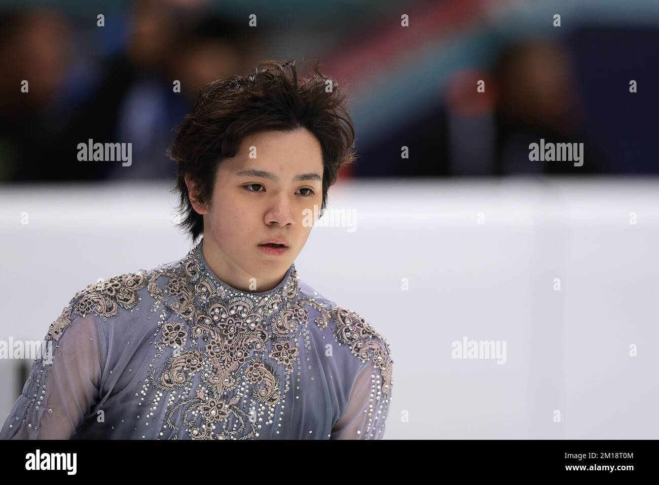 Turin, Italie, le 10th décembre 2022. Shoma Uno, du Japon, se produit dans le cadre du programme de patinage libre pour hommes à Palavela, Turin. Date de la photo : 10th décembre 2022. Crédit photo à lire: Jonathan Moscrop/Sportimage crédit: Sportimage/Alay Live News Banque D'Images