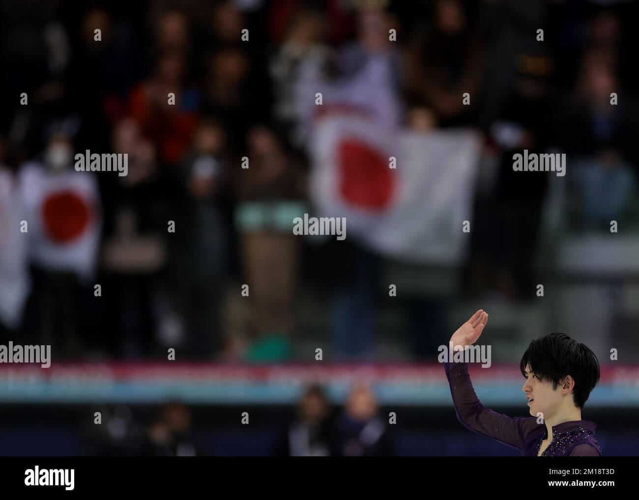 Turin, Italie, le 10th décembre 2022. SOTA Yamamoto du Japon se produit dans le programme de patinage libre pour hommes à Palavela, Turin. Date de la photo : 10th décembre 2022. Crédit photo à lire: Jonathan Moscrop/Sportimage crédit: Sportimage/Alay Live News Banque D'Images