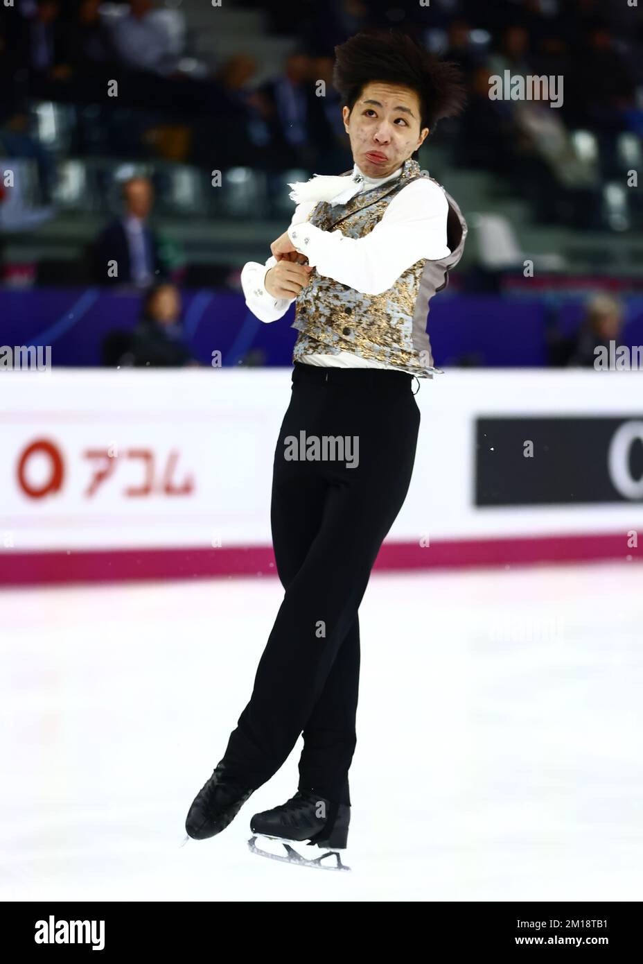 Turin, Italie, le 10th décembre 2022. Kao Miura du Japon se produit dans le programme de patinage libre pour hommes à Palavela, Turin. Date de la photo : 10th décembre 2022. Crédit photo à lire: Jonathan Moscrop/Sportimage crédit: Sportimage/Alay Live News Banque D'Images