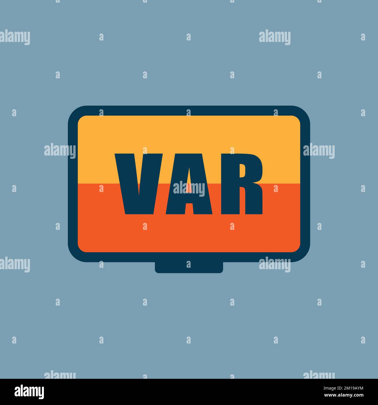 SYMBOLE D'icône VAR, illustration vectorielle Illustration de Vecteur