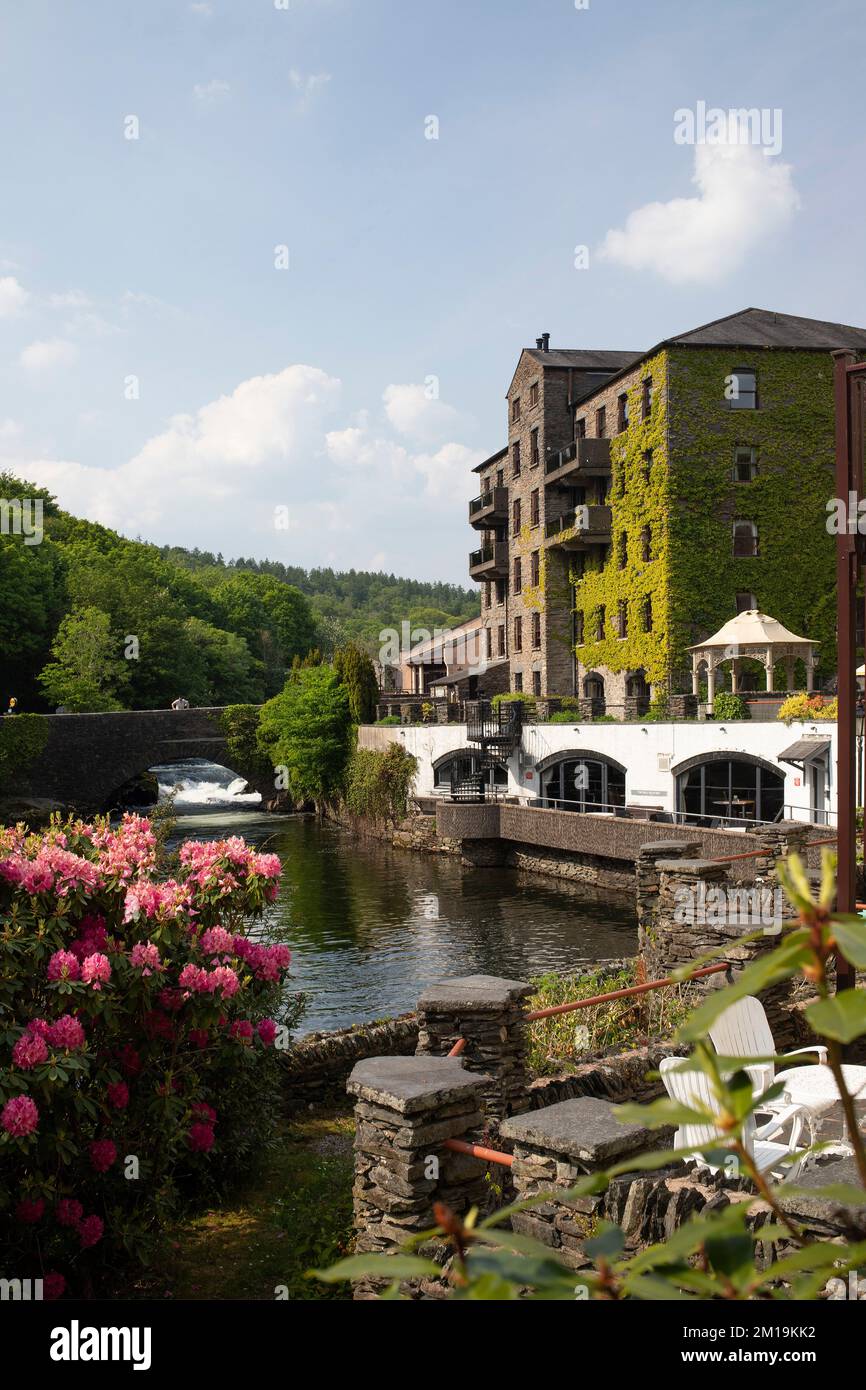 Whitewater Hotel, Backbarrow, Ulverston Cumbria Banque D'Images