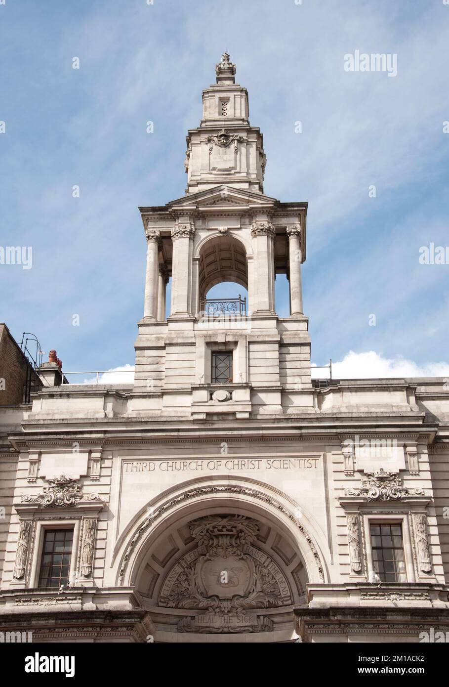 Third Church of Christ Scientist, Mayfair, Westminster, Londres, Royaume-Uni Banque D'Images