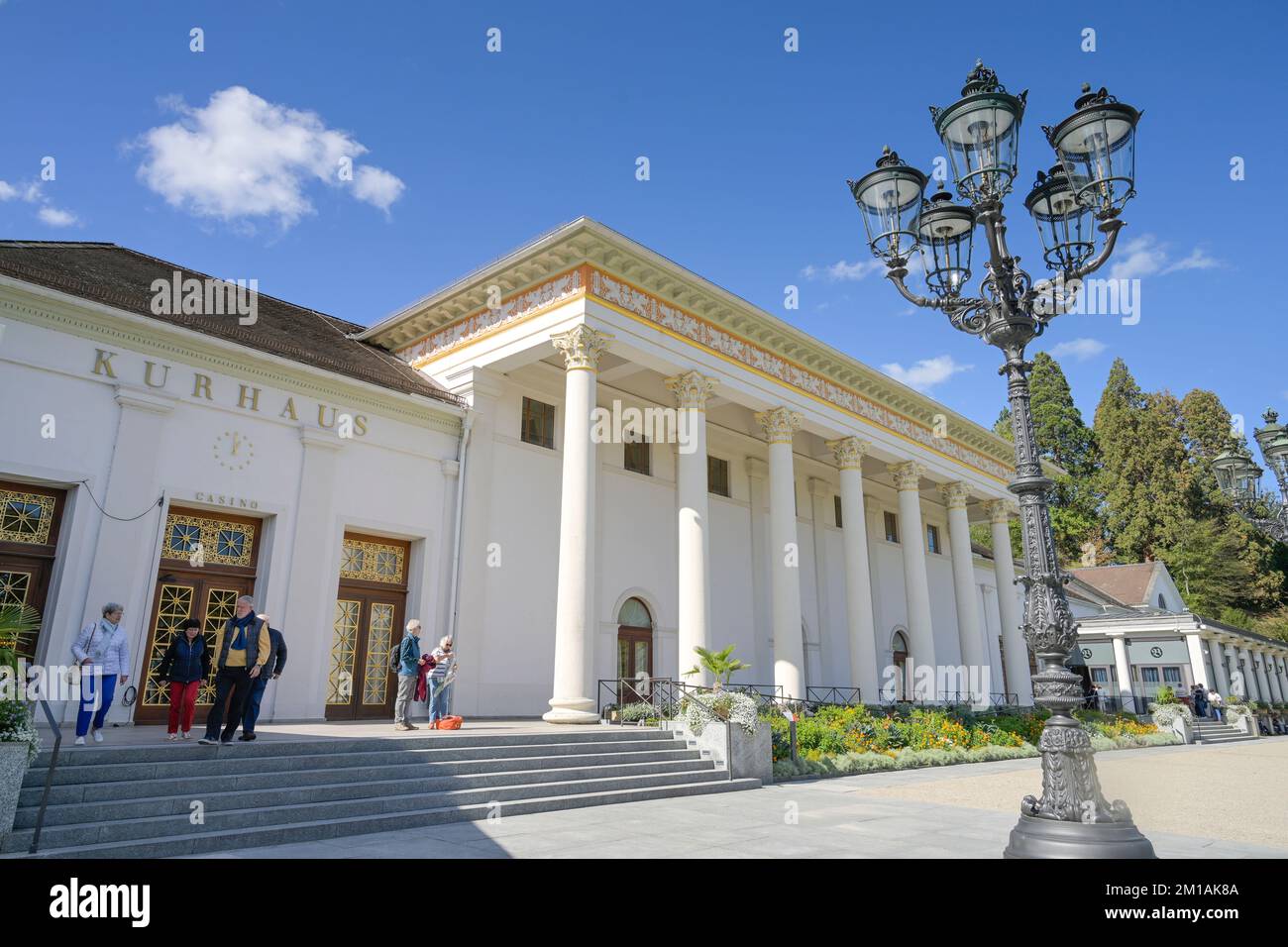 Kurhaus, Baden-Baden, Bade-Wurtemberg, Allemagne Banque D'Images
