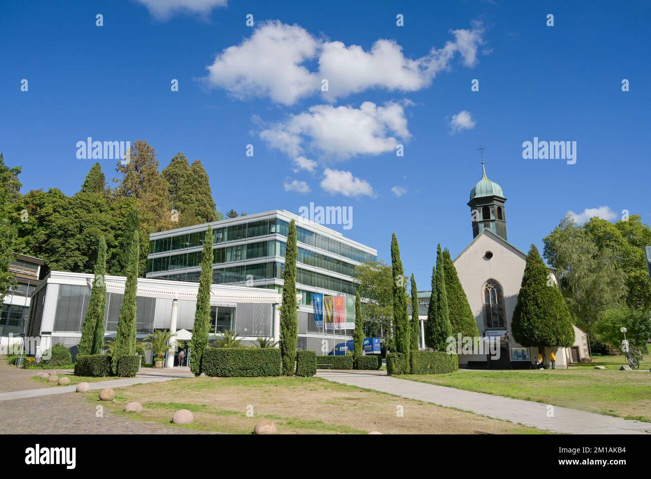 Therme de Caracalla, Römerplatz, Baden-Baden, Bade-Wurtemberg, Allemagne Banque D'Images