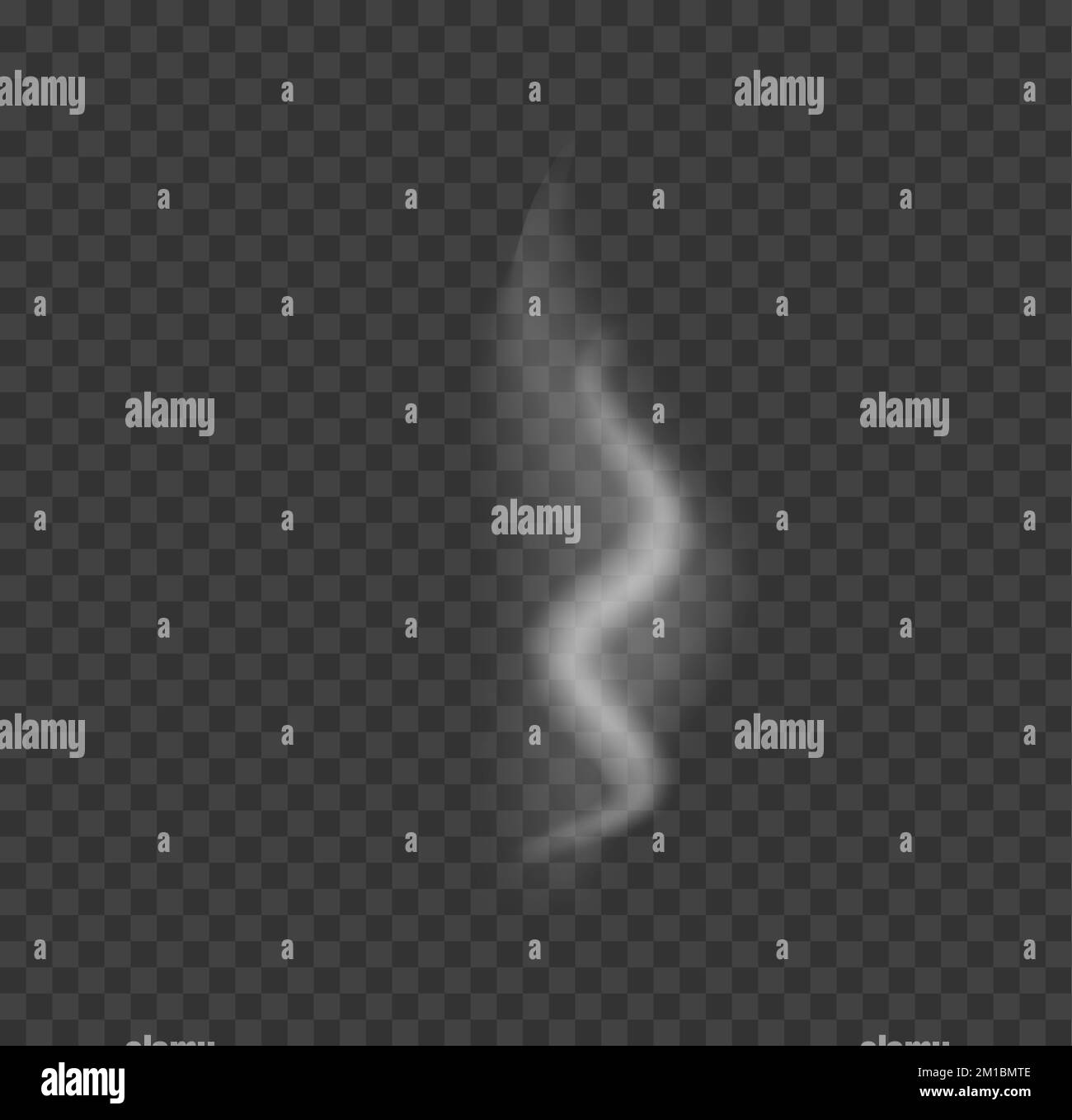 Fumée de café.Vapeur de thé.Débit d'onde de vapeur.Vecteur réaliste amour vapeur Illustration de Vecteur