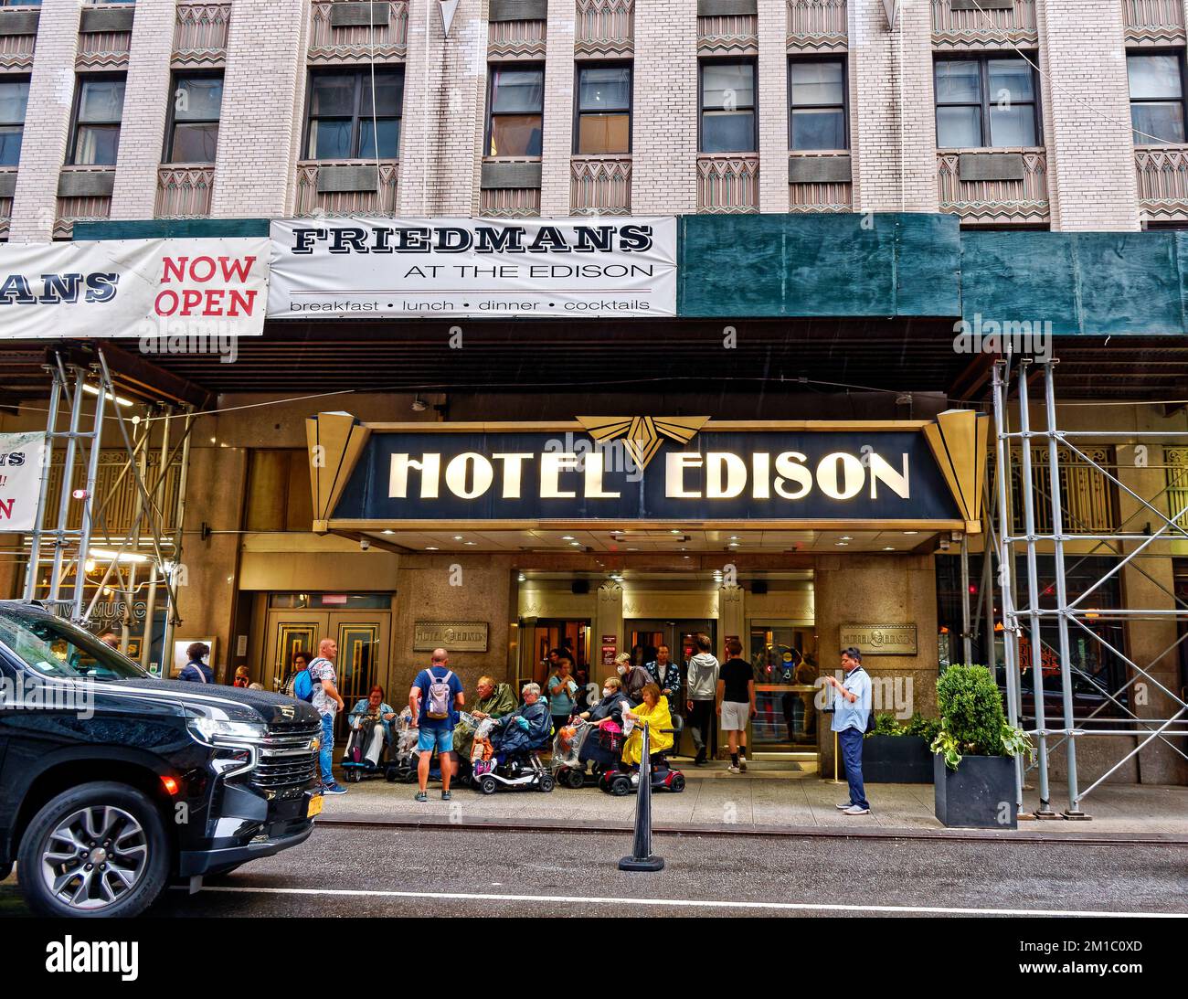 Hôtel Edison à Manhattan Banque D'Images