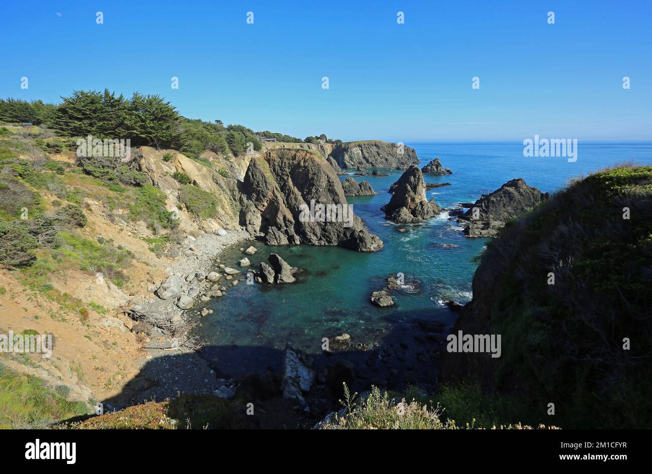 Hearn Gulch - Californie Banque D'Images