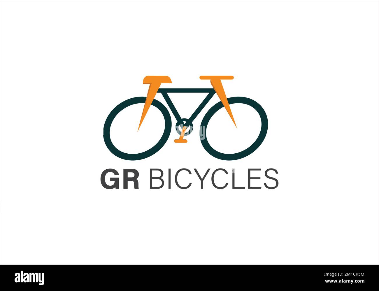 modèle de conception du logo bicycles vector Illustration de Vecteur