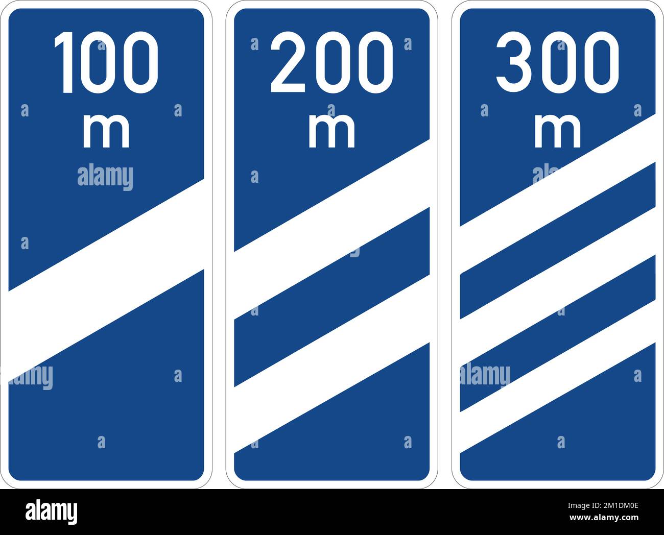 Ce signe indique la fin d'un lanelane. Tout le trafic dans cette rueces voies doivent fusionner dans la voie adjacente. Panneaux de direction, panneaux routiers GER Illustration de Vecteur