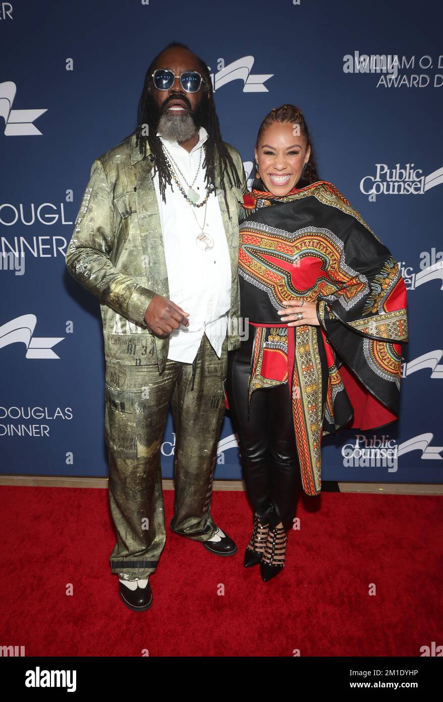 11 décembre 2022 beverly Hills, Californie - Kazembe Ajamu Coleman, princesse Sarahi. Dîner annuel du Prix William O. Douglas du conseiller public célébrant Viola Davis au Beverly Hilton à Beverly Hills. (Image de crédit : © FS/AdMedia via ZUMA Press Wire) Banque D'Images