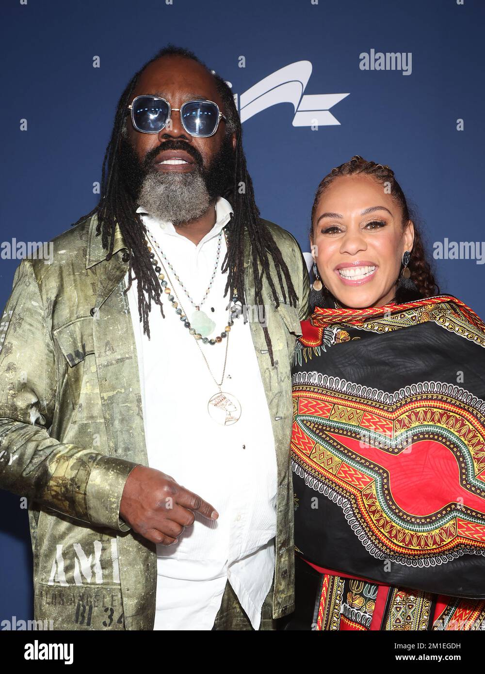 Beverly Hills, env. 11th décembre 2022. Kazembe Ajamu Coleman, la princesse Sarah, au dîner annuel de prix William O. Douglas du conseiller public célébrant Viola Davis au Beverly Hilton de Beverly Hills, Californie, sur 5 décembre 2022. Crédit : Faye Sadou/Media Punch/Alay Live News Banque D'Images