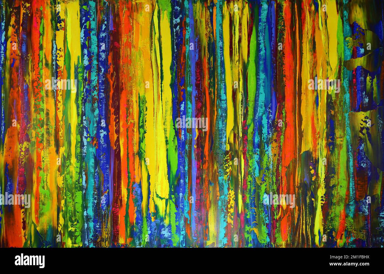 Texture d'arrière-plan abstraite de peinture d'art acrylique Banque D'Images