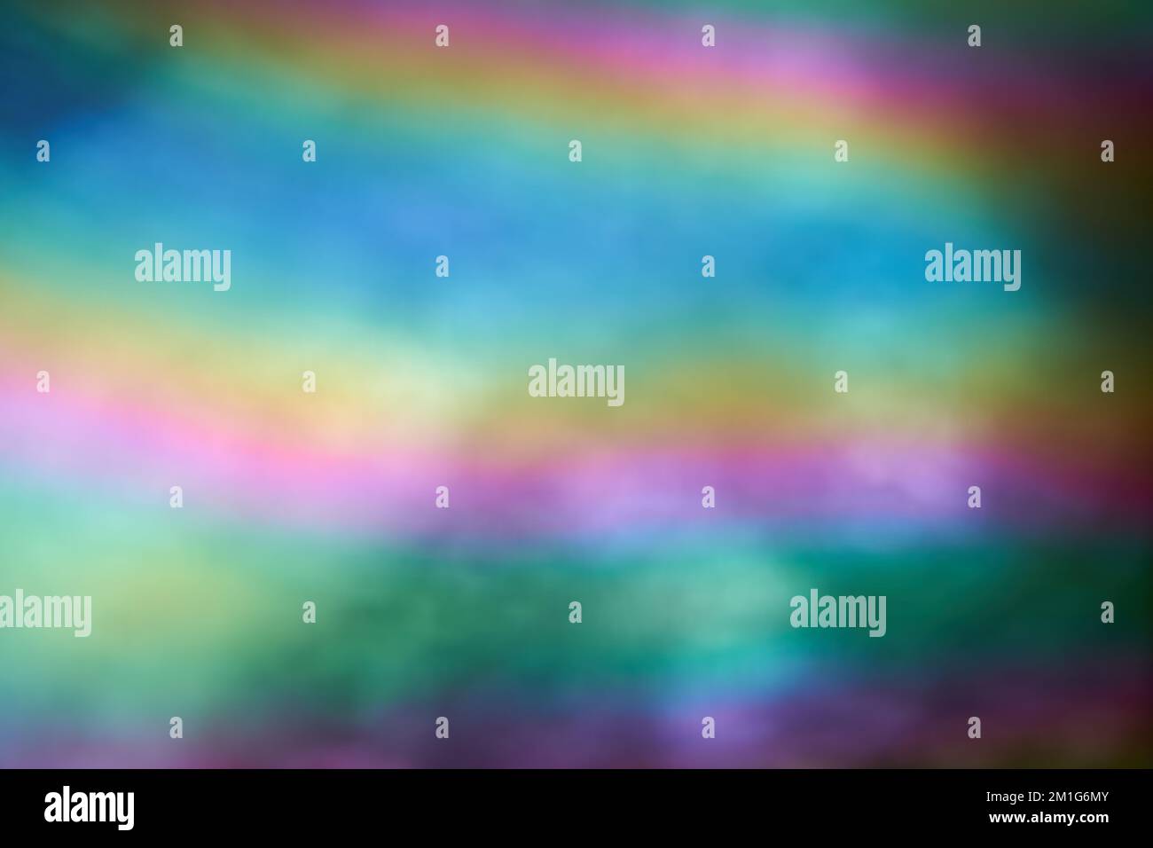 Couleur arc-en-ciel holographique floue. Motif abstrait de texture holographique brillante pour le dessin et l'arrière-plan. Style minimaliste. Photo de haute qualité Banque D'Images