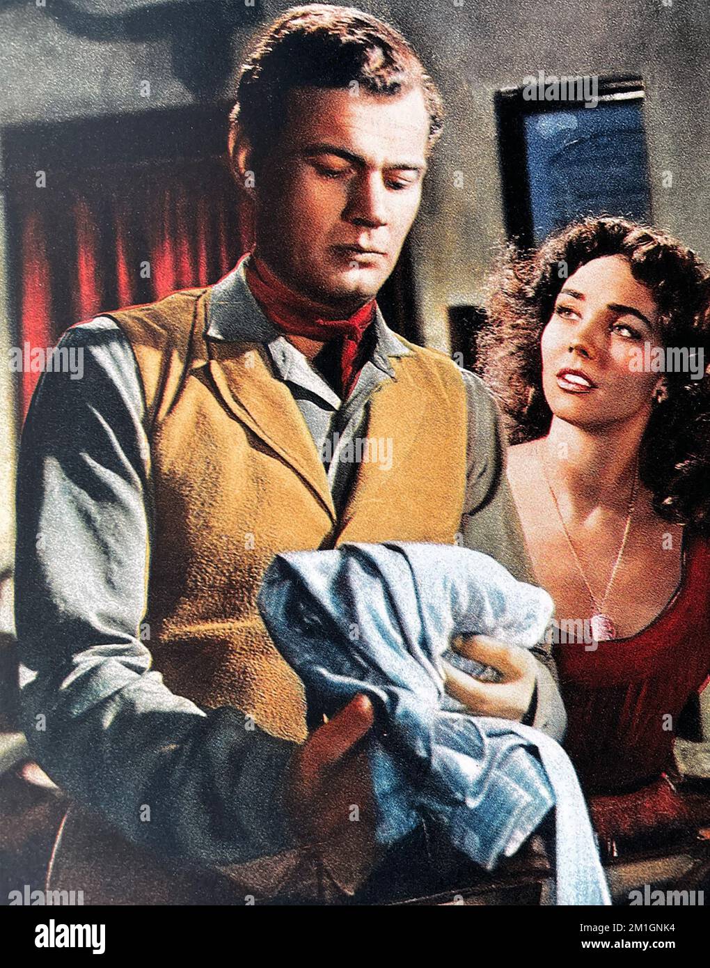 DUEL DANS LA PRODUCTION DE SUN 1946 Vanguard films avec Jennifer Jones et Joseph Cotten Banque D'Images