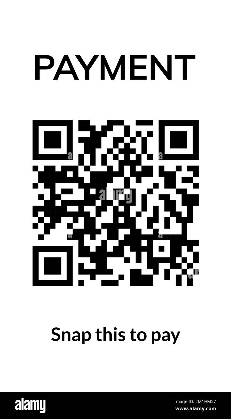 Icône de reçu mobile de transaction de code QR. Code de téléphone intelligent de paiement de lecture vectorielle Illustration de Vecteur