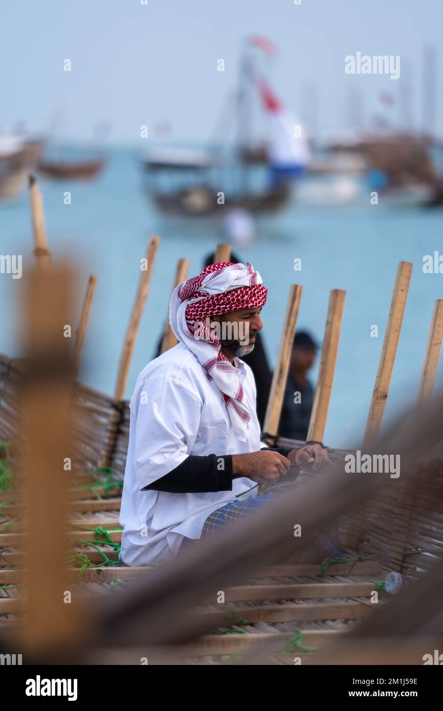 Festival international de Dhow à Katara Cultural Village Doha, Qatar. Banque D'Images