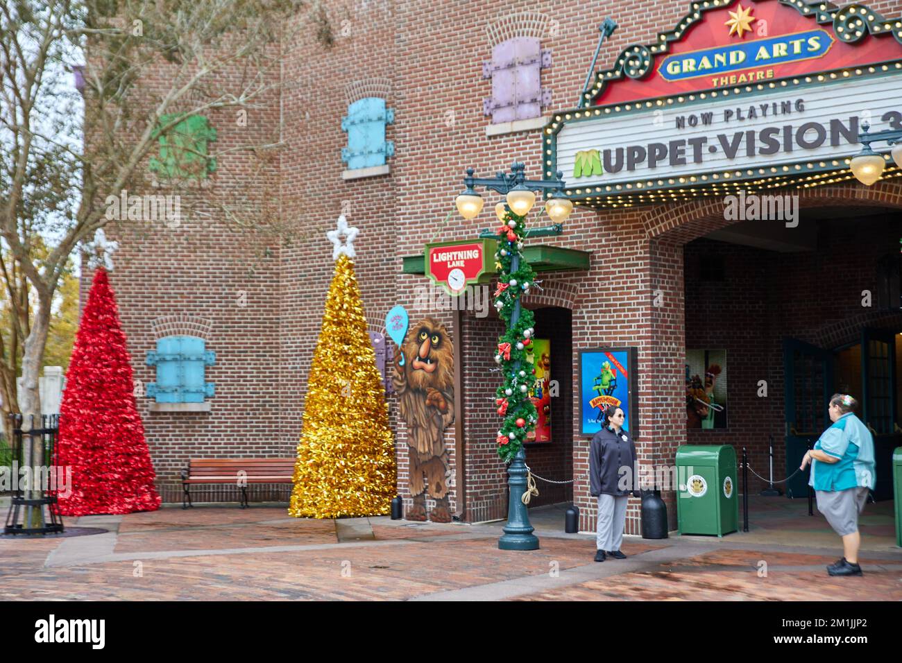 11 décembre 2022. Orlando, Floride, États-Unis. Les studios Hollywood de Disney sont accessibles à pied. Disney's Hollywood Studios est un parc à thème du Walt Disney World Resort Banque D'Images