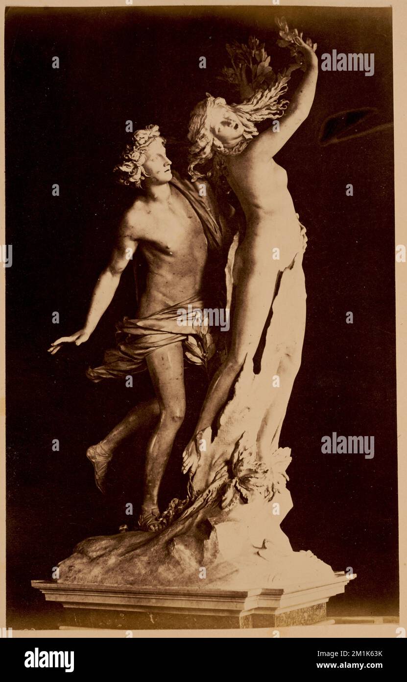 Apollo & Daphne , Sculpture, Dieux, Déesses, nymphes, déités grecques, Apollo Deity, Daphne Nymph, Bernini, Gian Lorenzo, 1598-1680. Apollo et Daphne. Collection Nicholas Catsimpolas Banque D'Images