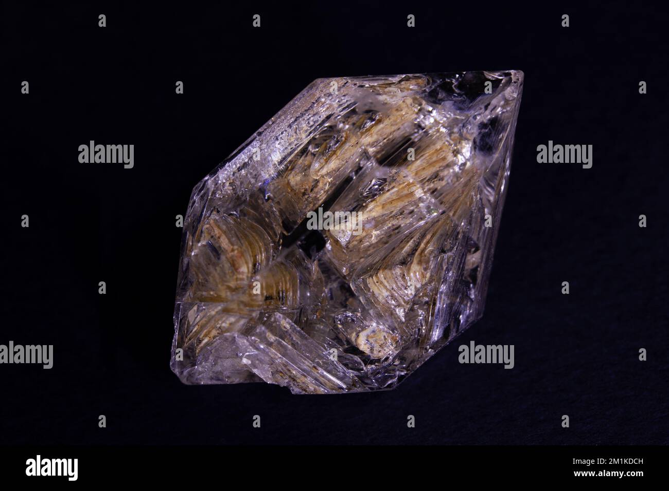 quartz cristal minéral Banque D'Images
