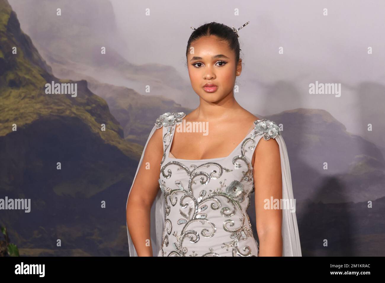 Vanessa Sam, The Witcher: Blood Origin - première mondiale, BFI Southbank, Londres, Royaume-Uni, 12 décembre 2022, Photo de Richard Goldschmidt Banque D'Images