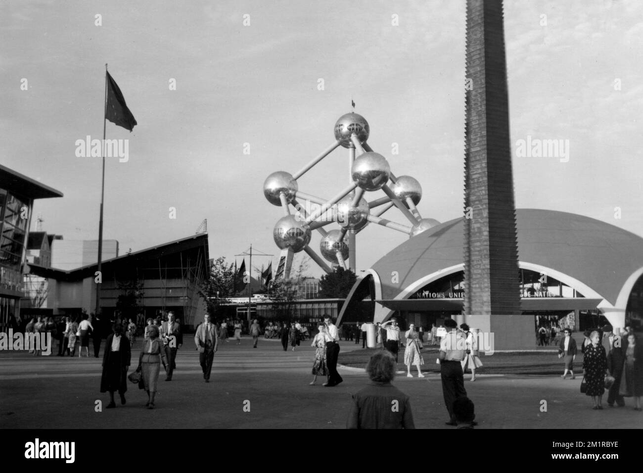 1994 Original Belgium Poster, Exposition Universelle de Bruxelles 1958 – L'Affichiste