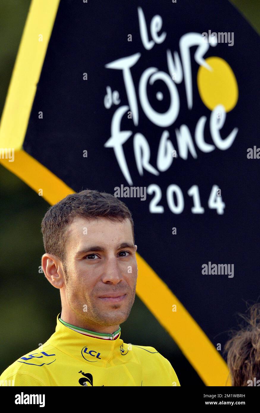 Maillot Cyclisme Vincenzo Nibali – Bahrain – Tour De France – Signé Et Porté