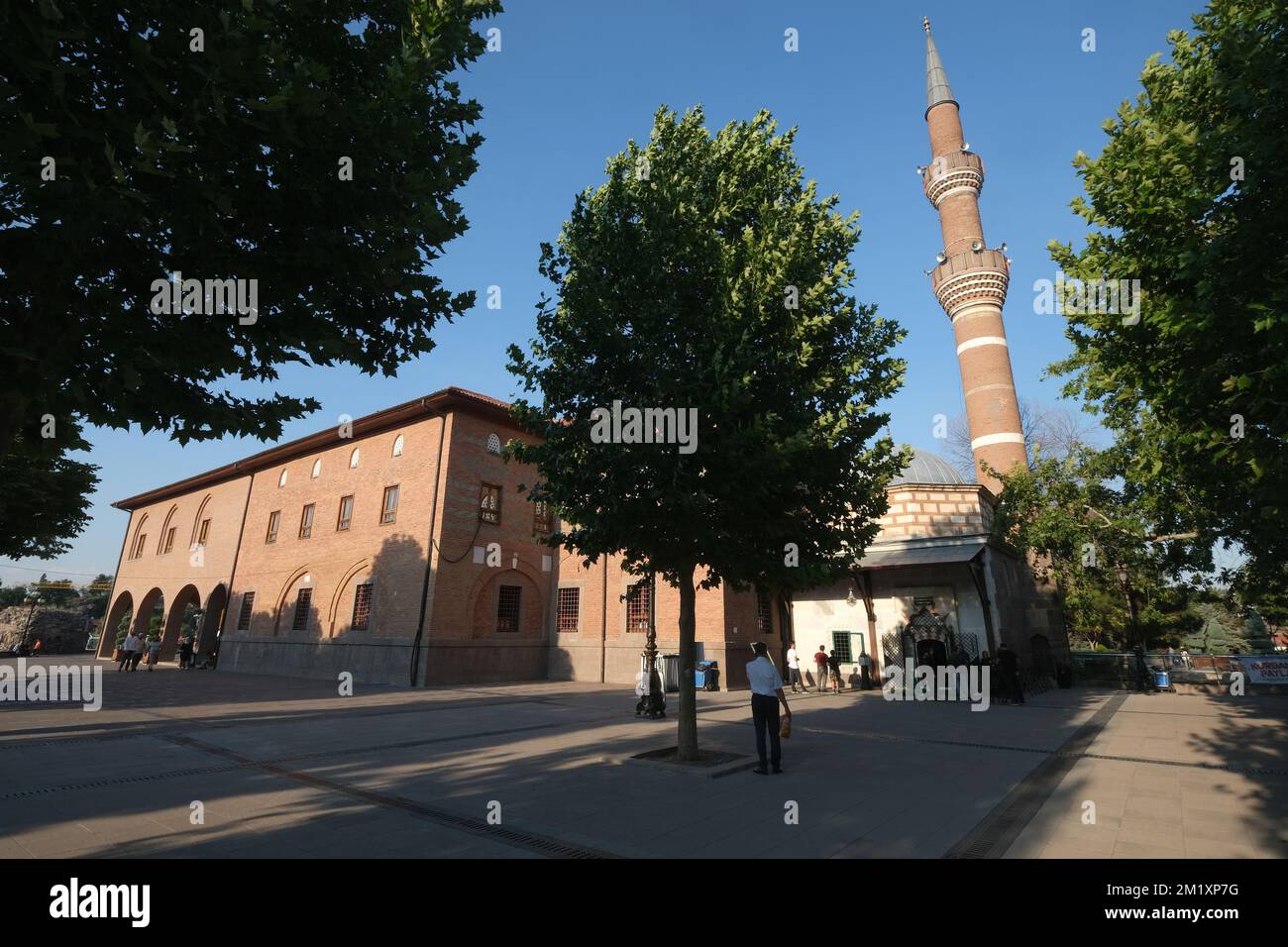 Mosquée Haci Bayram Veli à Ankara.Turquie Banque D'Images