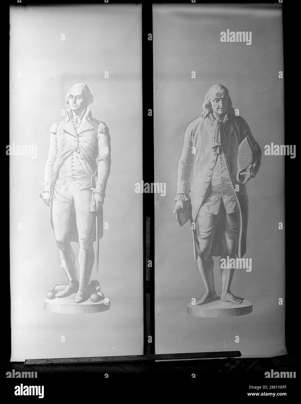 Boston, 40 Beacon Street, détails intérieurs, papier peint, fait pour Alley et Emery, maison Daniel P. Parker , Fonds d'écran, Parker, Daniel, 1781-. Collection de négatifs sur plaque de verre de Frank cousins Banque D'Images