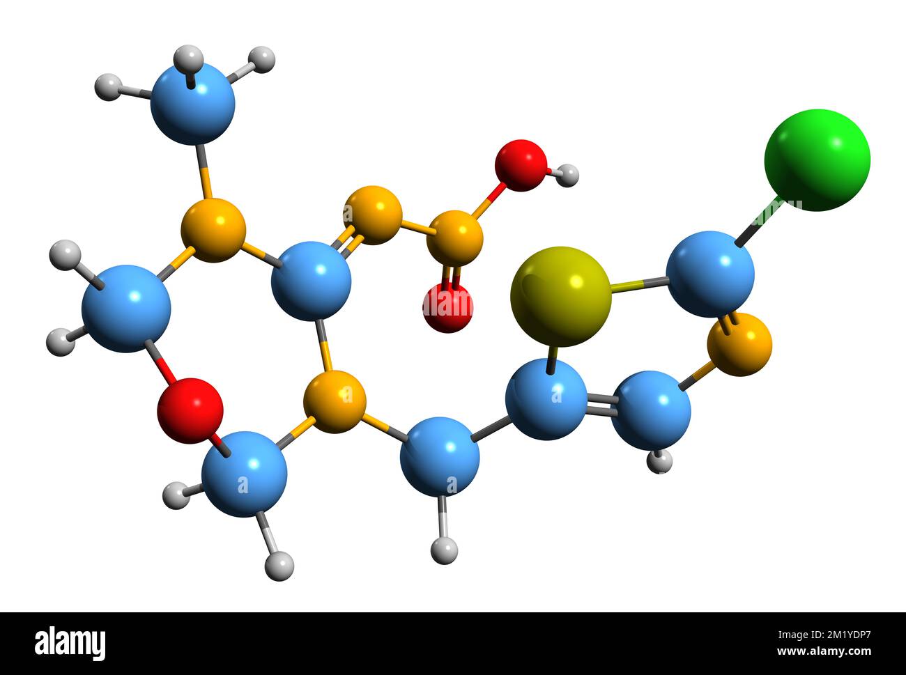 3d Image De La Formule Squelettique De Thiaméthoxam Structure Chimique Moléculaire De L 2861