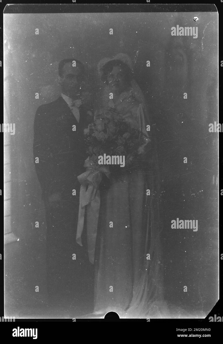 Mariée et marié , brides, marié Mariages. Collection Jack Miller Banque D'Images