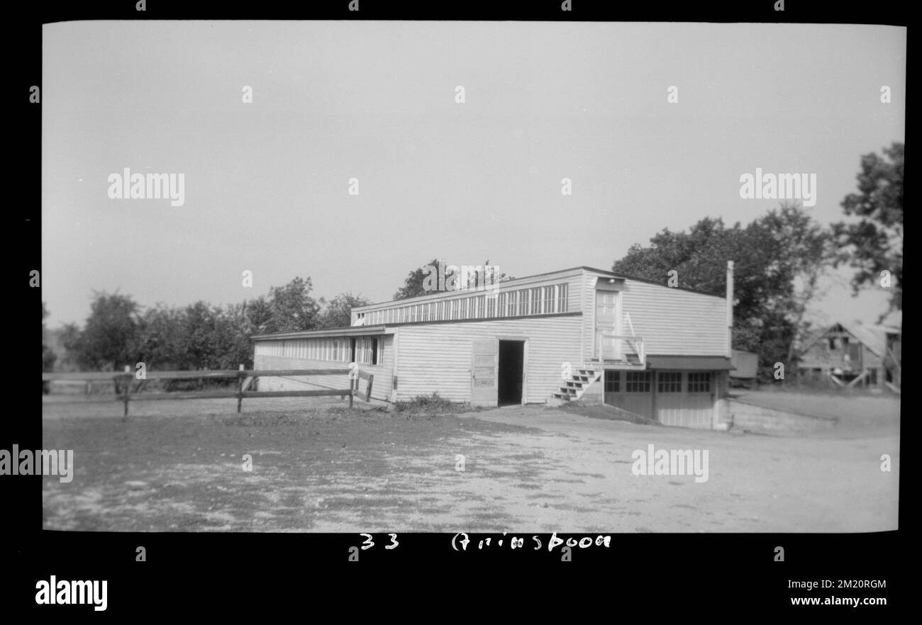 Bridge Street 7 Spoon ? , Installations de stockage. Needham Building Collection Banque D'Images