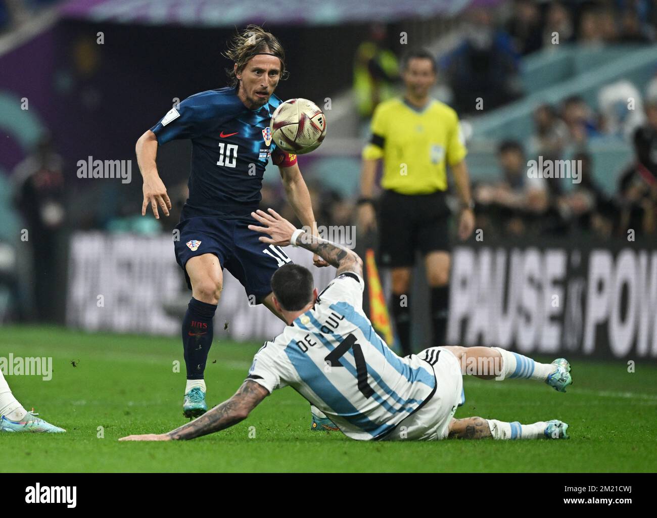 Football football - coupe du monde de la FIFA Qatar 2022 - semi finale ...