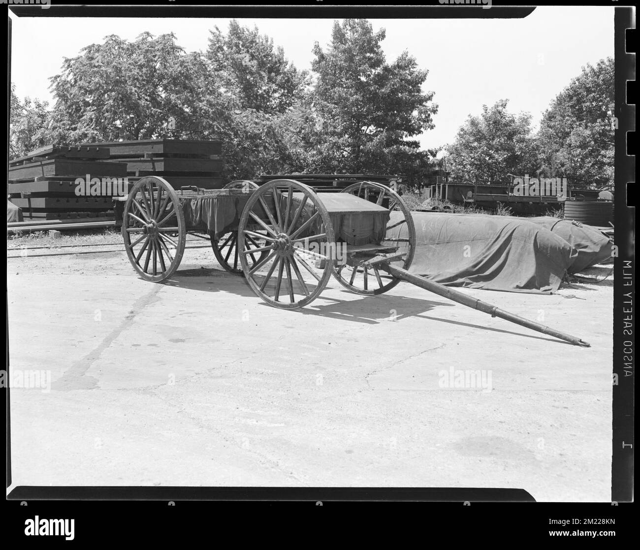 Caisson pour 3,2' canon, M1895 et M1897, ce caisson historique utilisé dans les funérailles de feu Franklin Delano Roosevelt , Caissons véhicules, Roosevelt, Franklin D. Franklin Delano, 1882-1945, Kennedy, John F. John Fitzgerald, 1917-1963. Documents des États-Unis Armée opérationnelle Banque D'Images