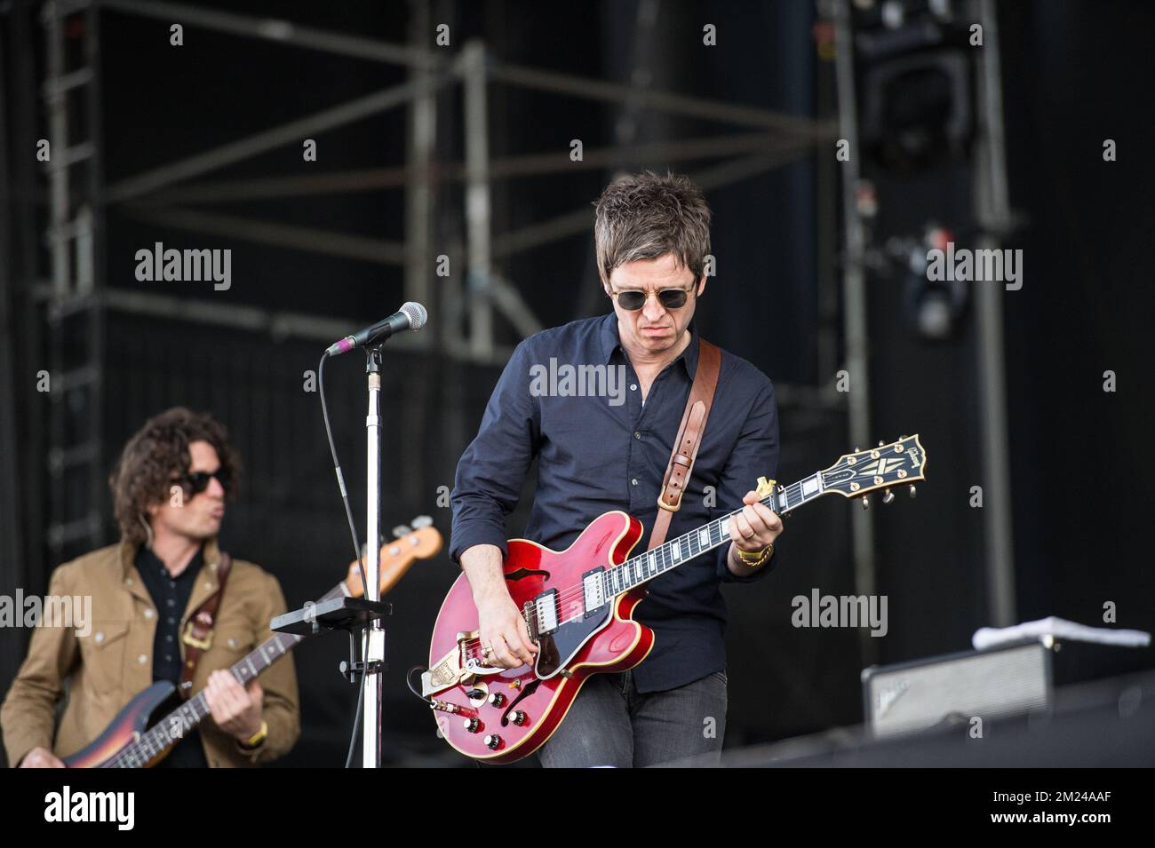 Governors ball - Noel Gallagher en concert Banque D'Images