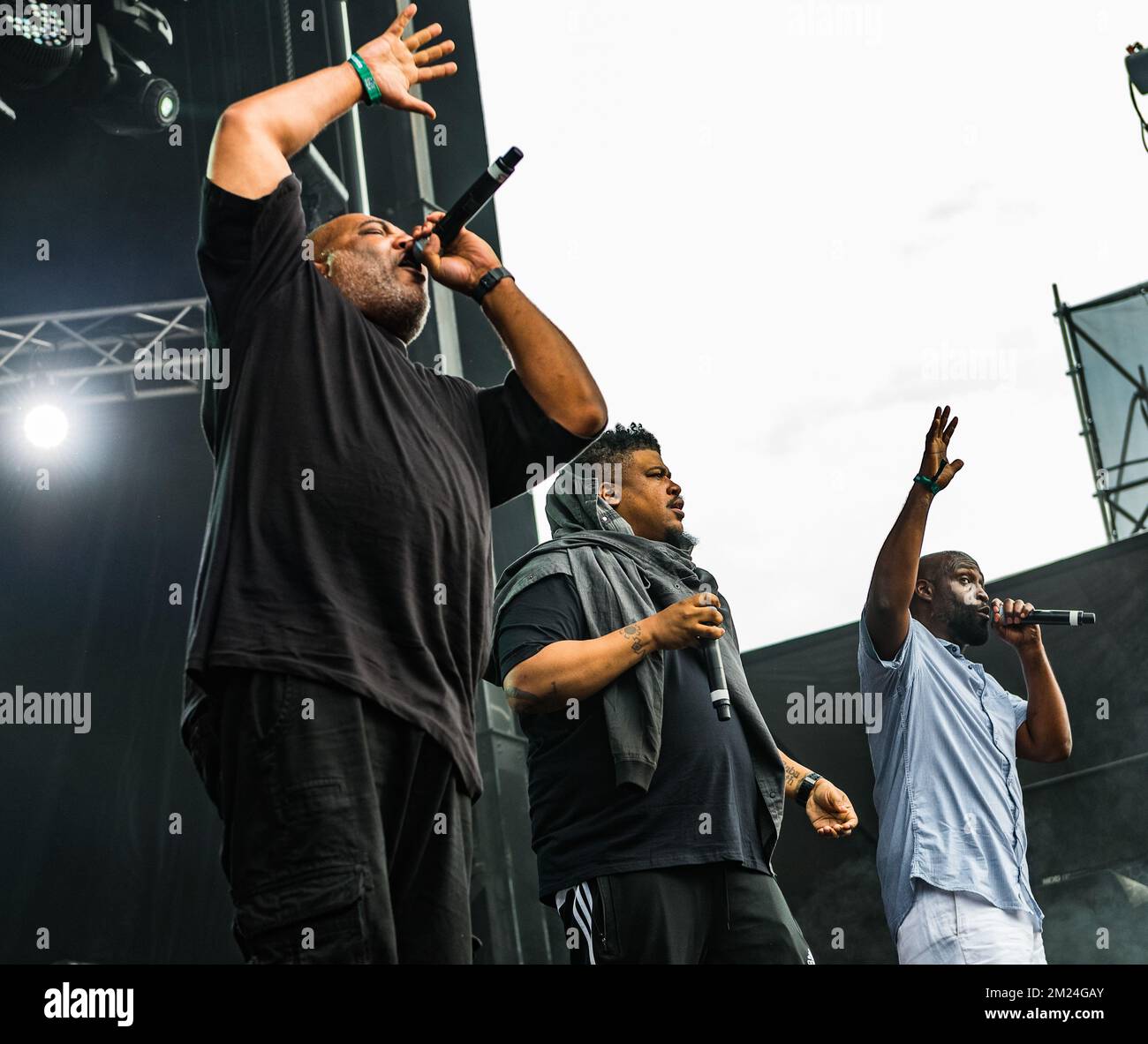 Governors ball - de la Soul en concert Banque D'Images