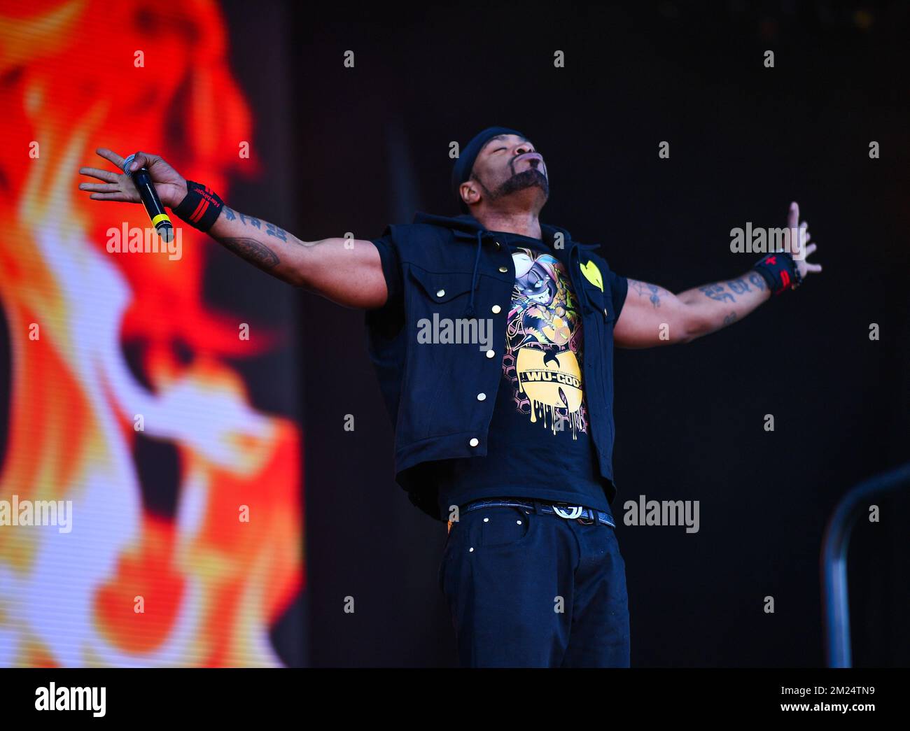 Governors ball - Wu Tang Clan en concert Banque D'Images