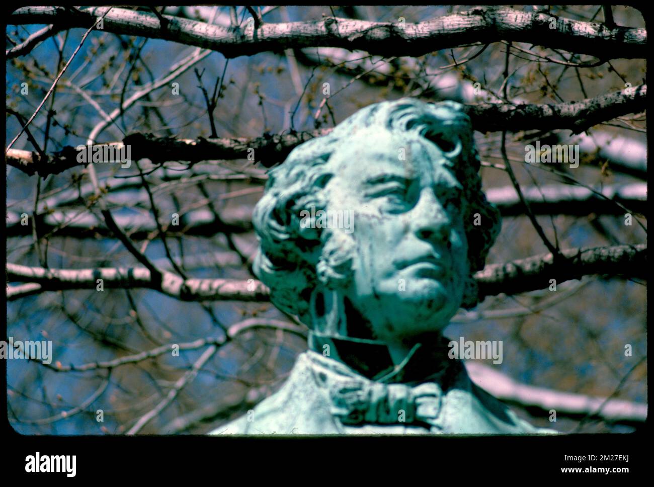 Statue de Charles Sumner, jardin public, Boston , Sculpture, législateurs, Sumner, Charles, 1811-1874. Collection Edmund L. Mitchell Banque D'Images Statue de Charles Sumner, jardin public, Boston , Sculpture, législateurs, Sumner, Charles, 1811-1874. Collection Edmund L. Mitchell Banque D'Images