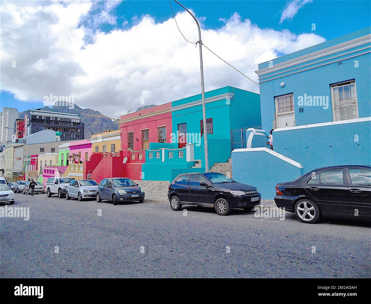 Quartier Maley du Cap | quartier Malais du Cap 01/08/2017 Banque D'Images