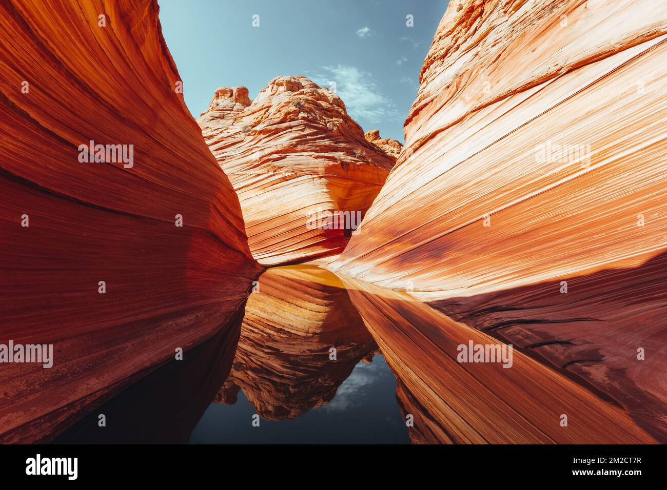 The Wave, Arizona, Vermillion Cliffs, Paria Canyon Banque D'Images