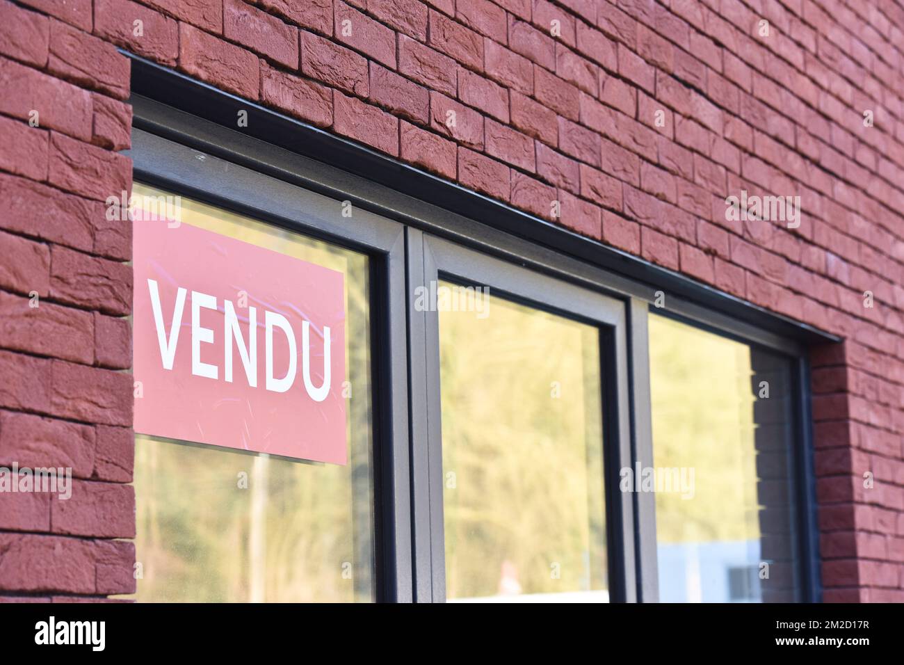 Logement Jardins de l'Orne | nouveaux logements les jardins de l'orne 10/02/2018 Banque D'Images